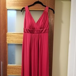 David's Bridal Jersey Dress. Apple size 6